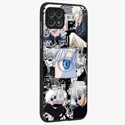 Infinity Sorcerer Chaos Glass Case upright view showcasing dramatic sorcerer artwork with chaotic mystical theme.