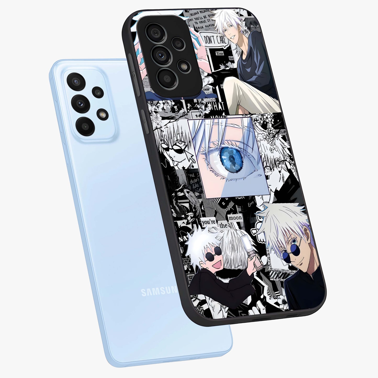 Infinity Sorcerer Chaos Glass Case displayed in angled mockup highlighting powerful magical design with fantasy aesthetic style.