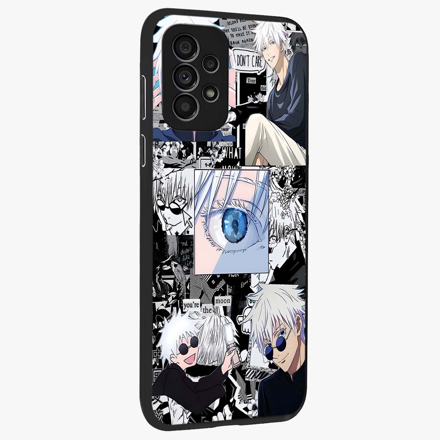Infinity Sorcerer Chaos Glass Case upright view showcasing dramatic sorcerer artwork with chaotic mystical theme.