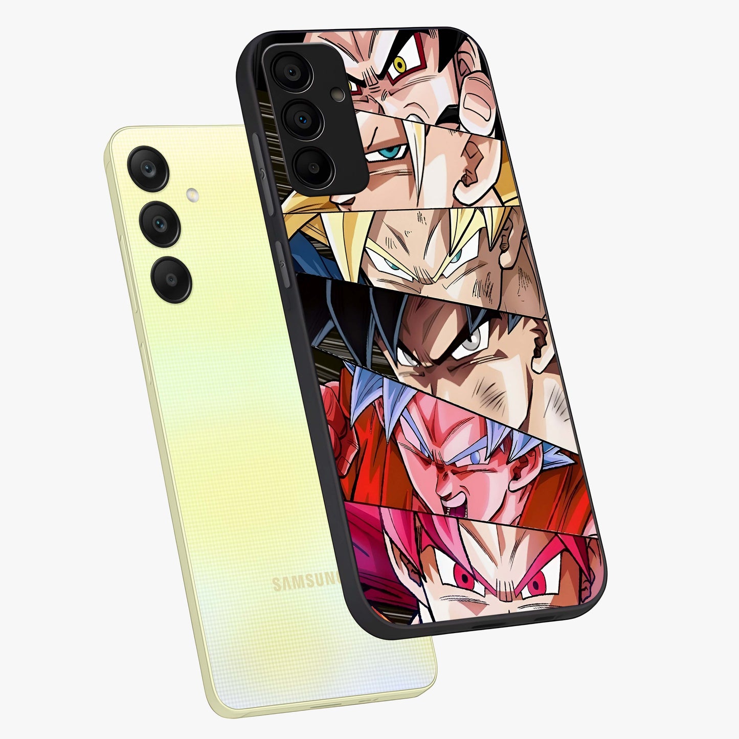 Anime Character Glass Case displayed in angled mockup highlighting colorful anime character illustration.