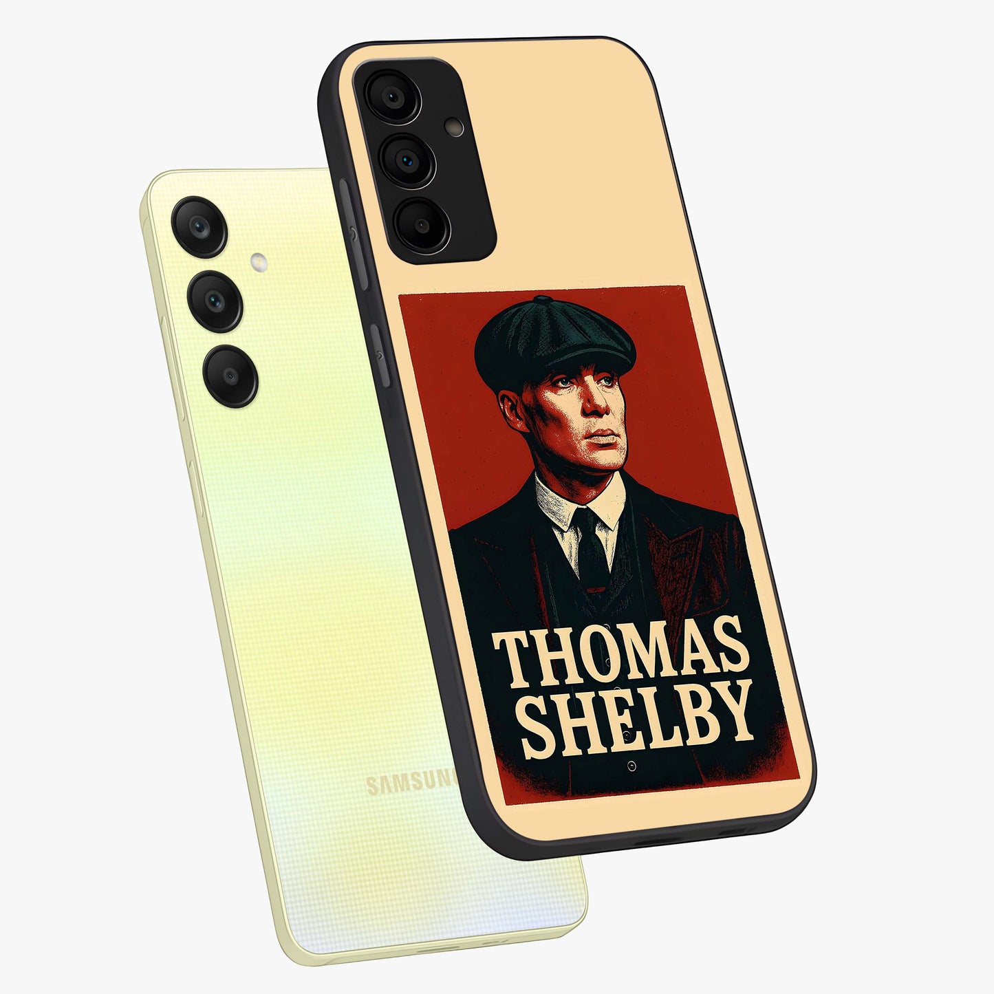Vintage Mafia Authority Glass Case displayed in angled mockup highlighting powerful retro design with classic gangster aesthetic.