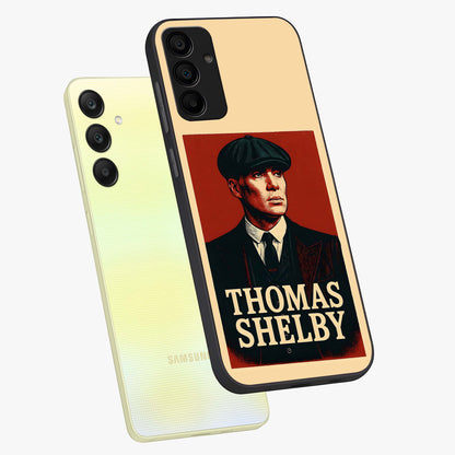Vintage Mafia Authority Glass Case displayed in angled mockup highlighting powerful retro design with classic gangster aesthetic.