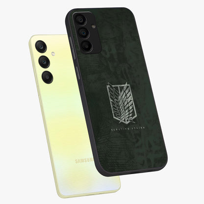 Wings Of Freedom Glass Case displayed in angled mockup highlighting graceful wing design with inspirational aesthetic.