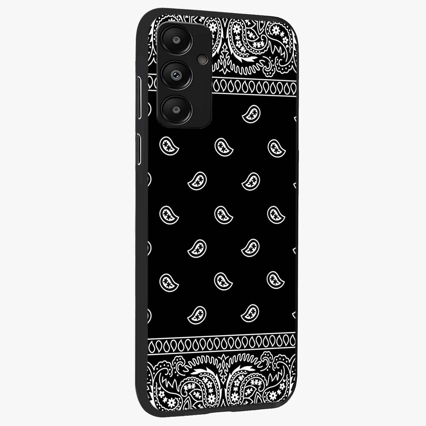 Retro Rebel Threads Glass Case upright view showcasing stylish vintage artwork with bold retro theme.