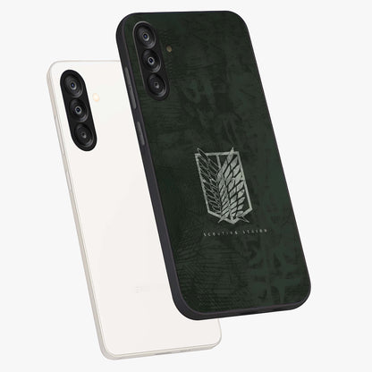 Wings Of Freedom Glass Case displayed in angled mockup highlighting graceful wing design with inspirational aesthetic.