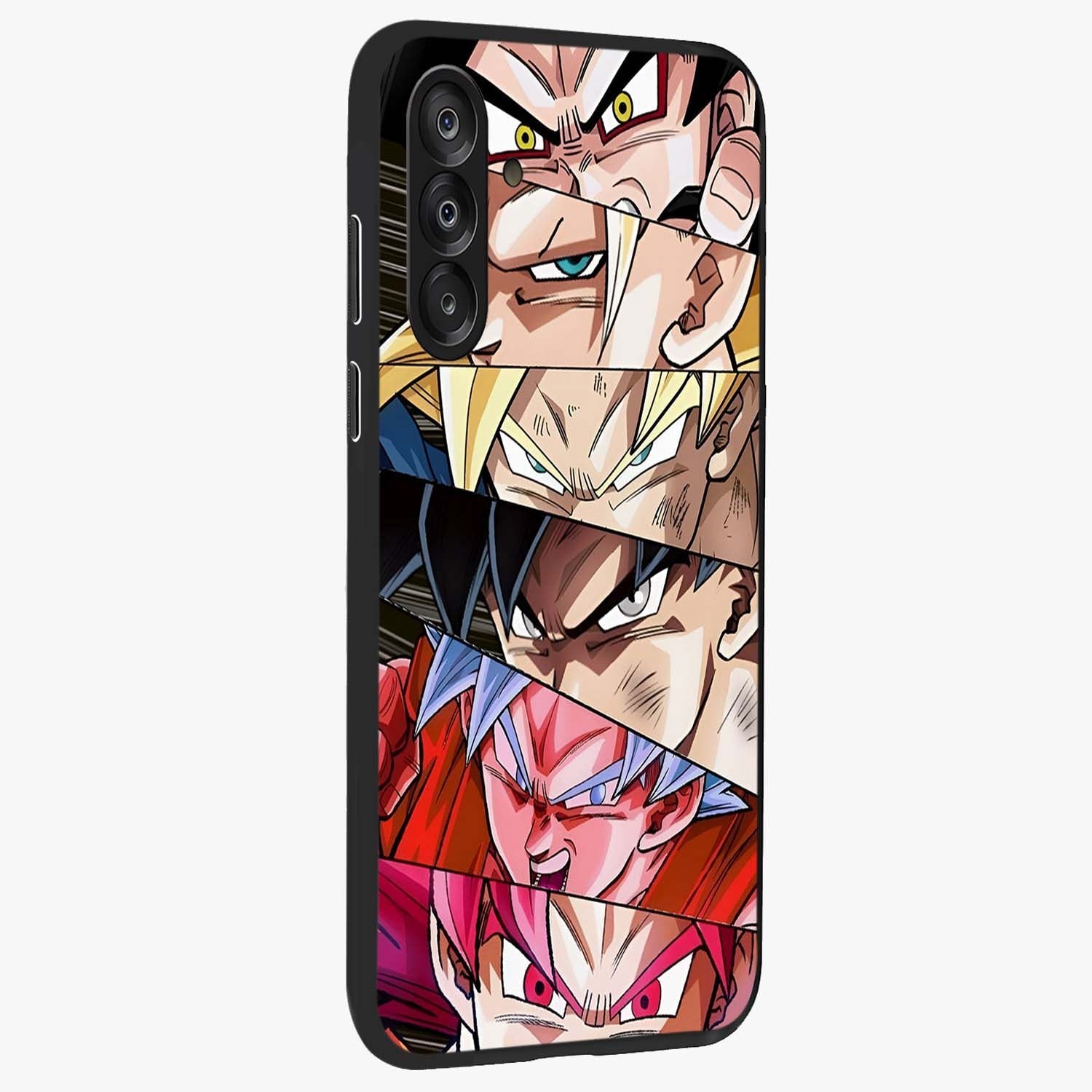 Anime Character Glass Case upright view showcasing expressive anime artwork with bold graphic style.