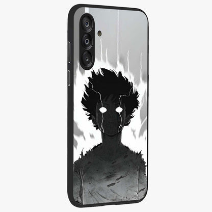 Awakened Inner Rage Glass Case upright view showcasing dramatic artwork with strong expressive aesthetic.