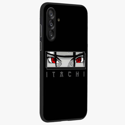Scarlet Gaze Dominance Glass Case upright view showcasing powerful dramatic artwork with dominant artistic theme.