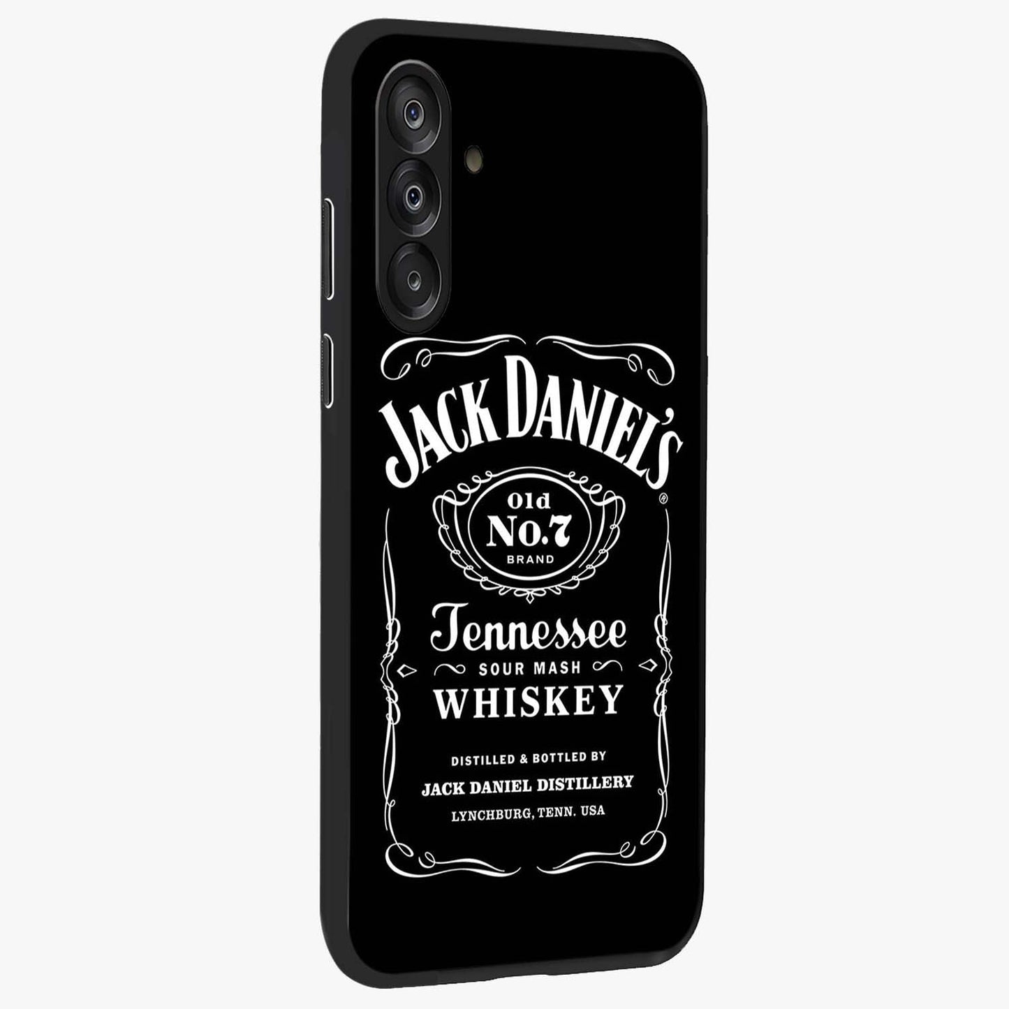 Vintage Whiskey Heritage Glass Case upright view showcasing stylish vintage whiskey artwork with timeless bar culture theme.