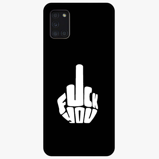 Rebel Mode On Glass Case showing flat back view with bold rebellious typography artwork and glossy glass finish.