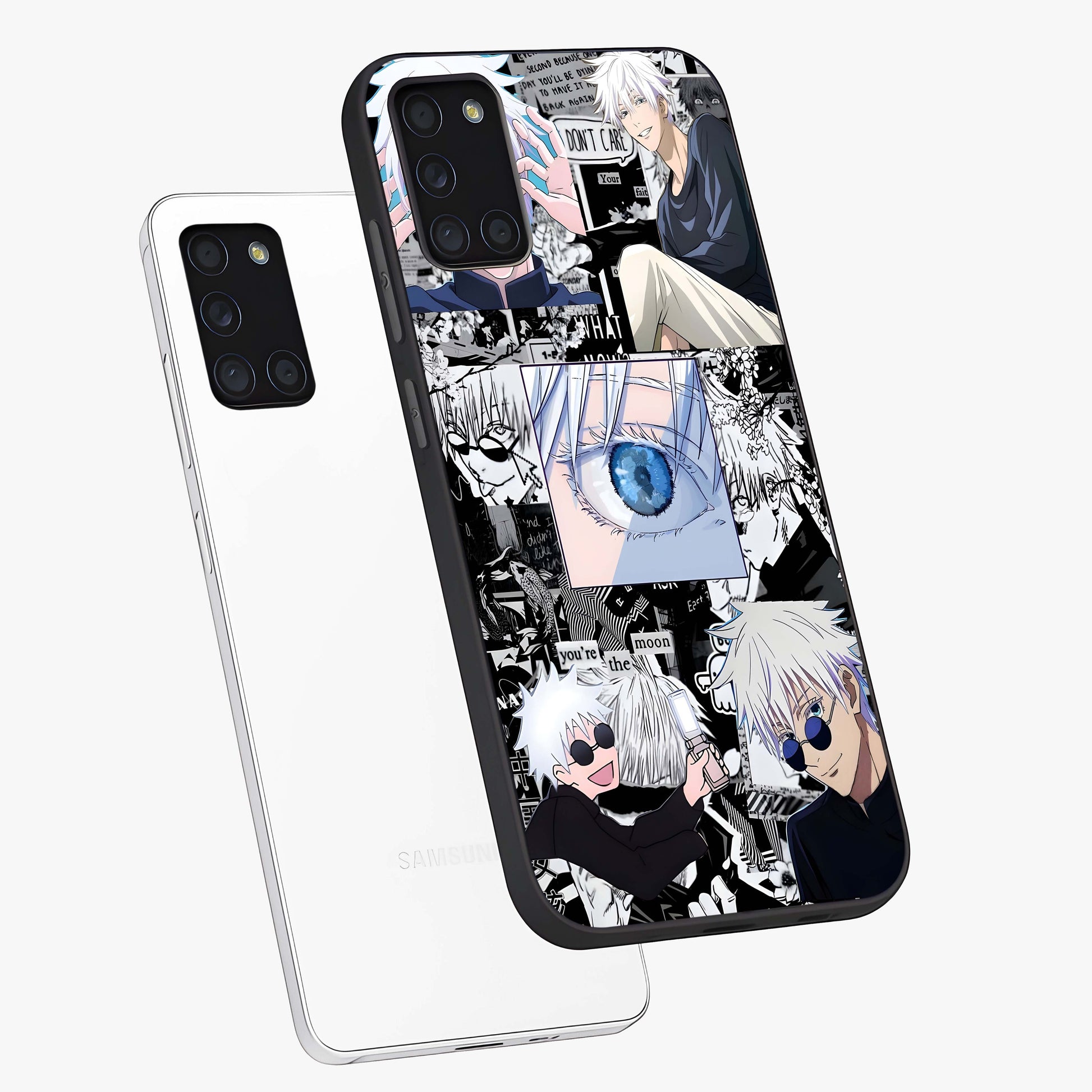 Infinity Sorcerer Chaos Glass Case displayed in angled mockup highlighting powerful magical design with fantasy aesthetic style.