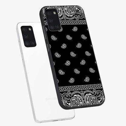 Retro Rebel Threads Glass Case displayed in angled mockup highlighting retro inspired graphic design with rebellious aesthetic.