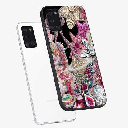 Starlit Jewel Dream Glass Case displayed in angled mockup highlighting glowing celestial jewel design with dreamy aesthetic.