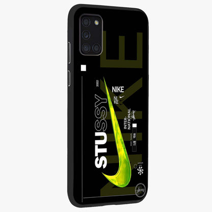 Neon Street Edition Glass Case upright view showcasing colorful neon artwork with modern street culture theme.