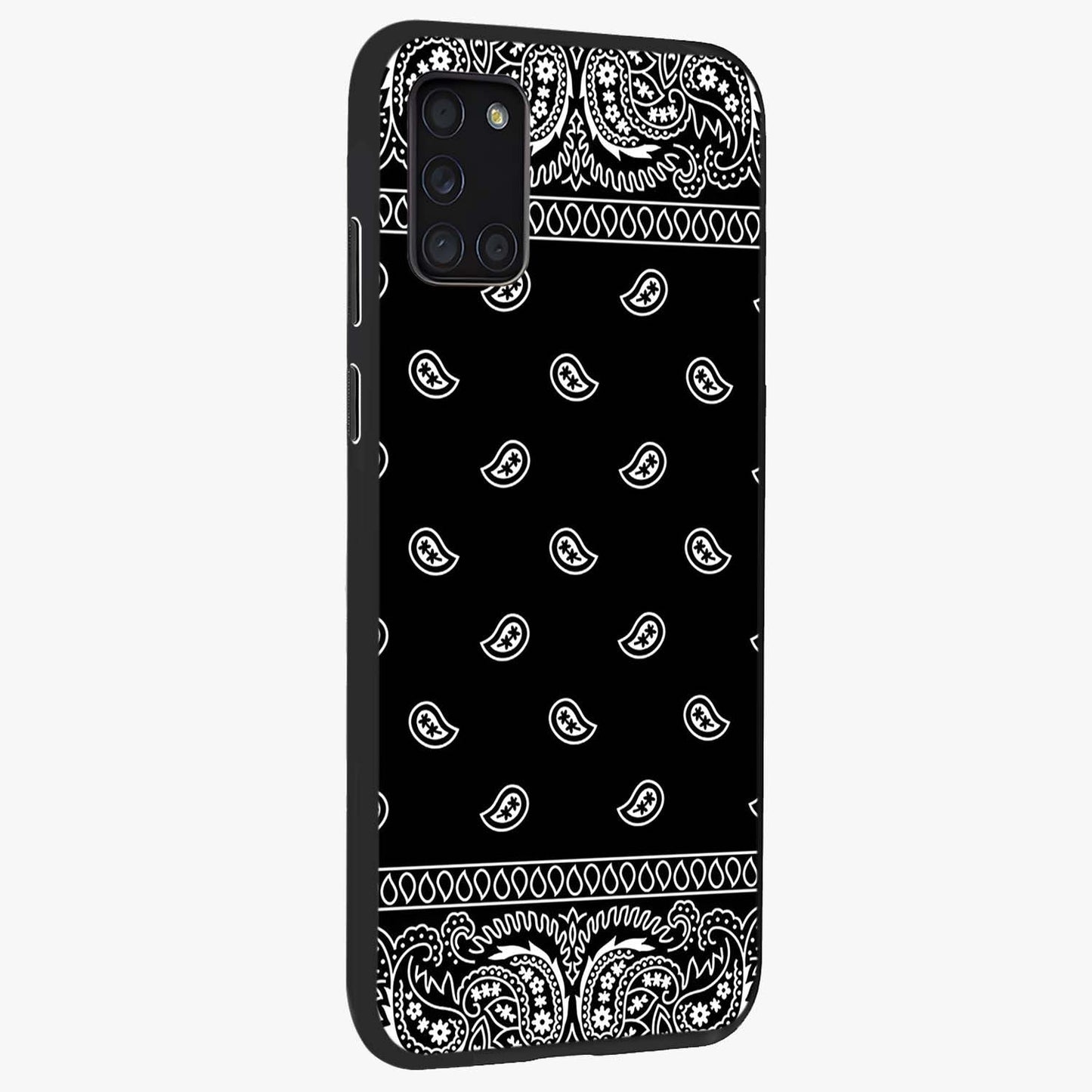 Retro Rebel Threads Glass Case upright view showcasing stylish vintage artwork with bold retro theme.