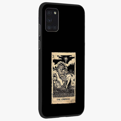 The Empress Glass Case upright view showcasing powerful empress themed artwork with luxurious artistic theme.