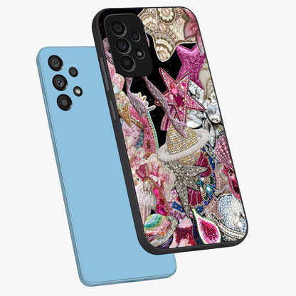 Starlit Jewel Dream Glass Case displayed in angled mockup highlighting glowing celestial jewel design with dreamy aesthetic.