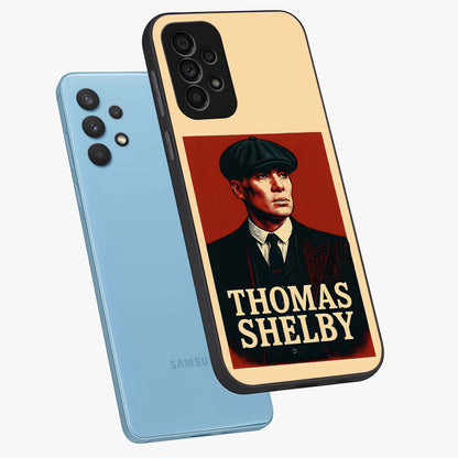 Vintage Mafia Authority Glass Case displayed in angled mockup highlighting powerful retro design with classic gangster aesthetic.