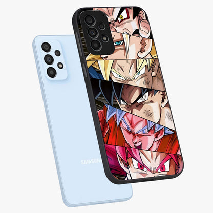 Anime Character Glass Case displayed in angled mockup highlighting colorful anime character illustration.