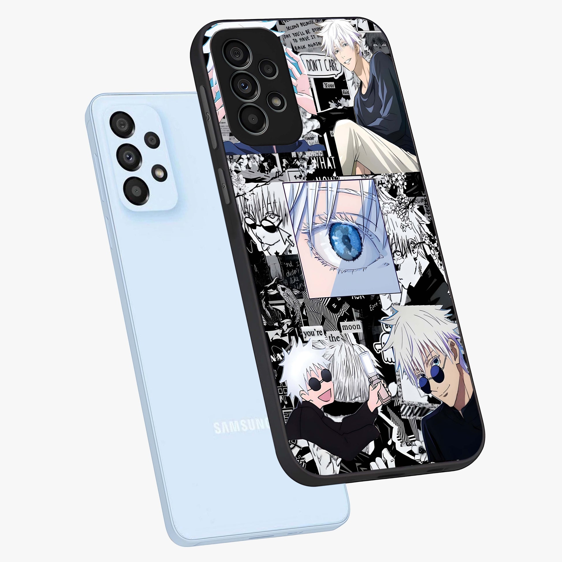 Infinity Sorcerer Chaos Glass Case displayed in angled mockup highlighting powerful magical design with fantasy aesthetic style.