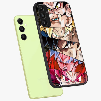Anime Character Glass Case displayed in angled mockup highlighting colorful anime character illustration.