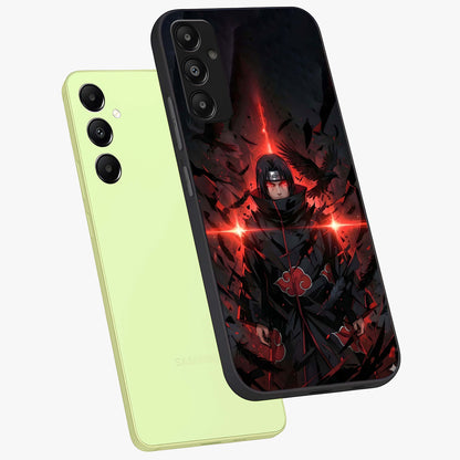 Focus Mode On Glass Case displayed in angled mockup highlighting clean minimal text artwork with modern aesthetic style.