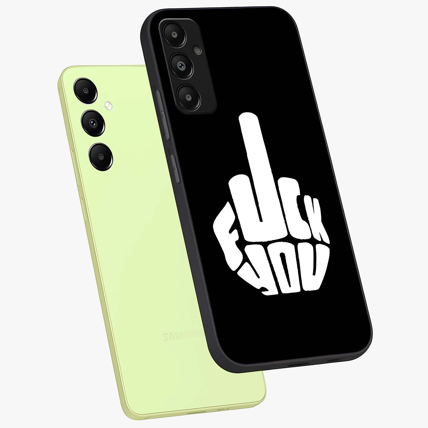 Rebel Mode On Glass Case displayed in angled mockup highlighting edgy text design with modern street aesthetic.