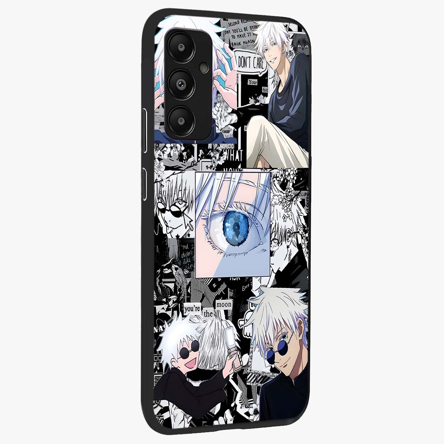 Infinity Sorcerer Chaos Glass Case upright view showcasing dramatic sorcerer artwork with chaotic mystical theme.