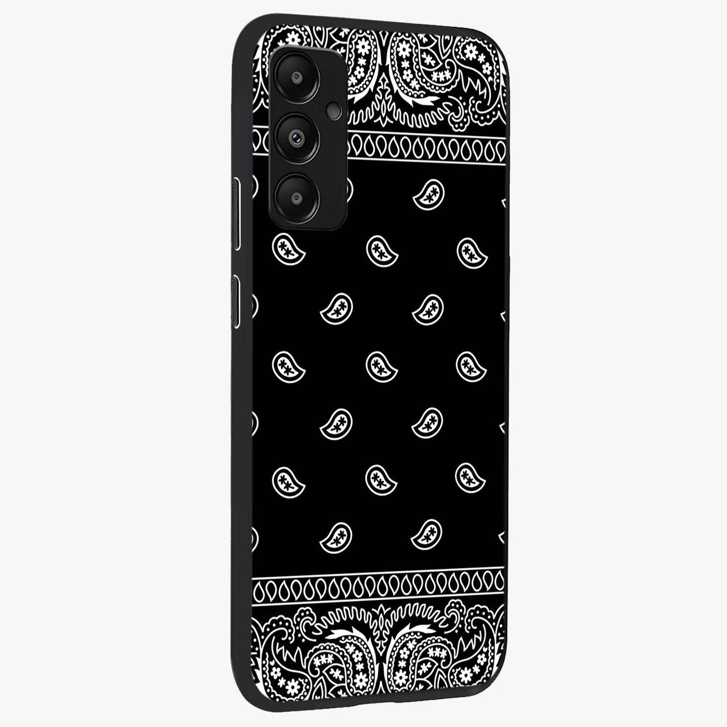 Retro Rebel Threads Glass Case upright view showcasing stylish vintage artwork with bold retro theme.