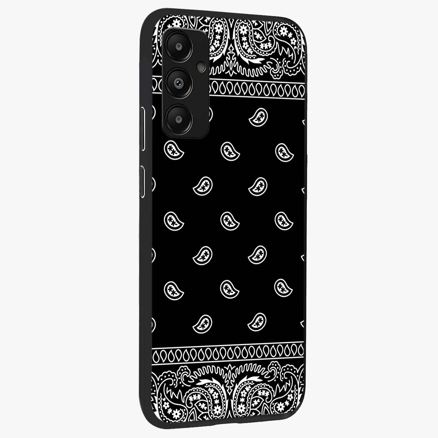 Retro Rebel Threads Glass Case upright view showcasing stylish vintage artwork with bold retro theme.