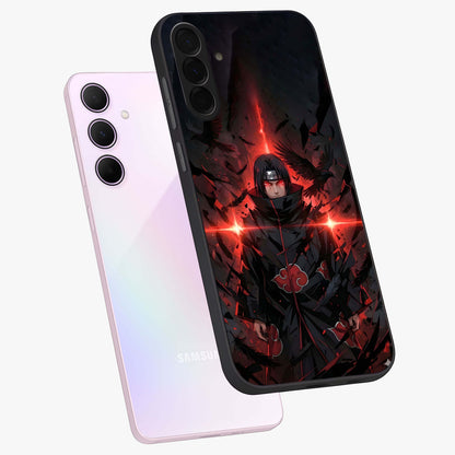 Focus Mode On Glass Case displayed in angled mockup highlighting clean minimal text artwork with modern aesthetic style.