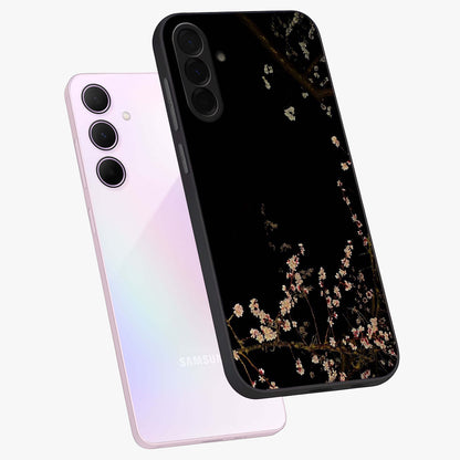 Petal Moon Light With Custom Name Glass Case displayed in angled mockup highlighting delicate petal design with custom name feature.