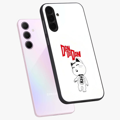 Playful Spirit Charm Glass Case displayed in angled mockup highlighting lively decorative design with playful aesthetic style.