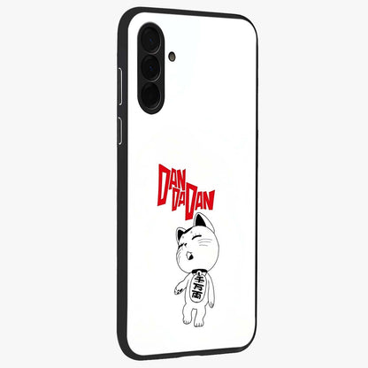 Playful Spirit Charm Glass Case upright view showcasing vibrant charm artwork with fun artistic theme.