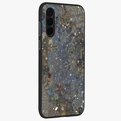 Aesthetic Astrolophia Glass Case upright view showcasing soft aesthetic theme with stylish modern look.