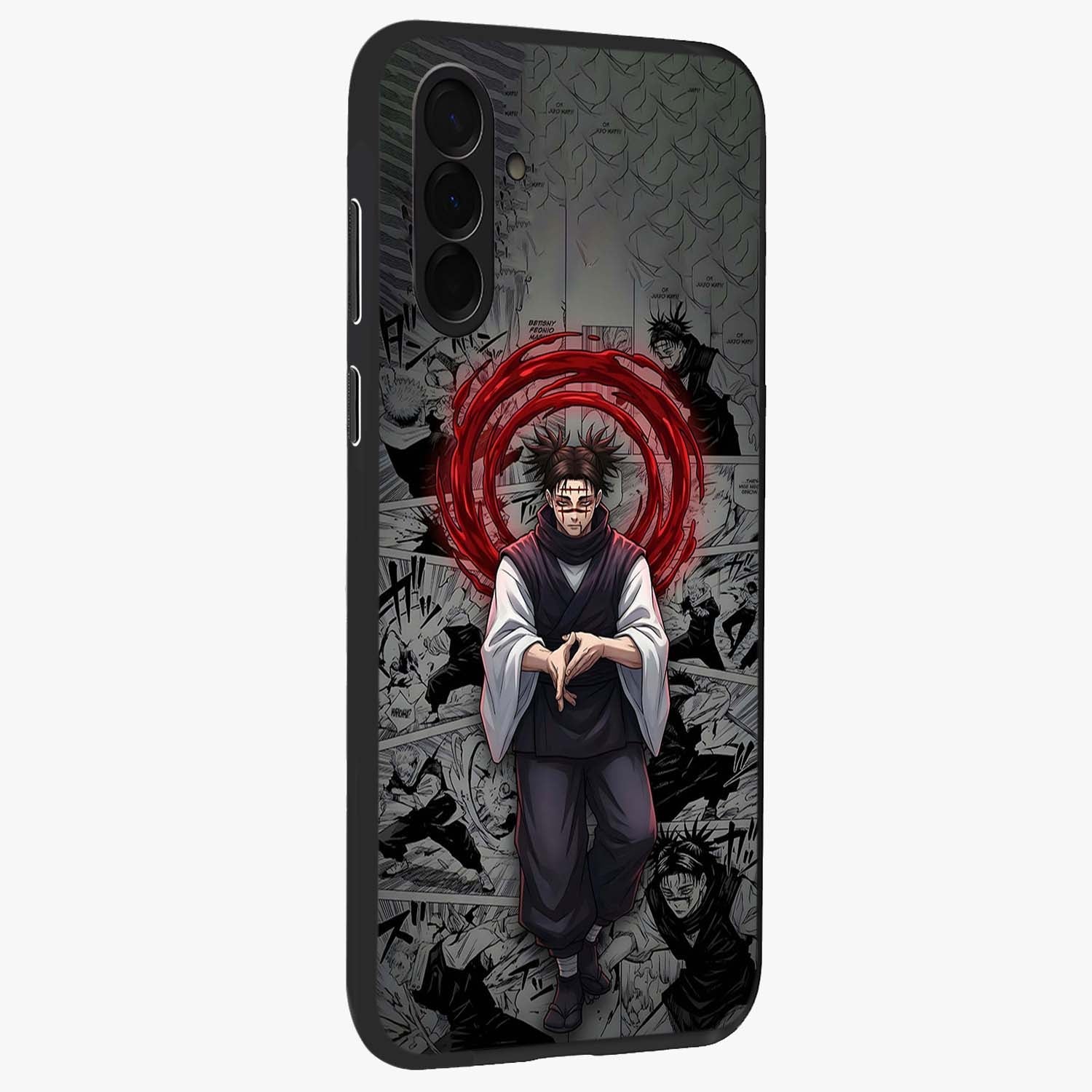 Cursed Ritual Ascension Glass Case upright view showcasing powerful ascension artwork with dark fantasy theme.