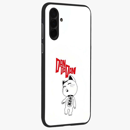 Playful Spirit Charm Glass Case upright view showcasing vibrant charm artwork with fun artistic theme.