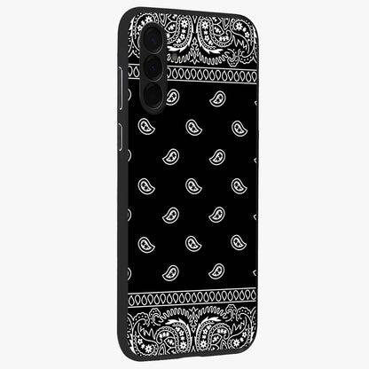 Retro Rebel Threads Glass Case upright view showcasing stylish vintage artwork with bold retro theme.