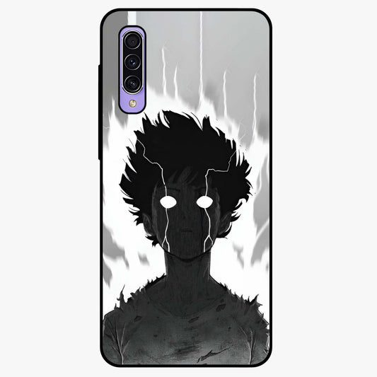 Awakened Inner Rage Glass Case showing flat back view with intense artistic artwork and glossy glass finish.