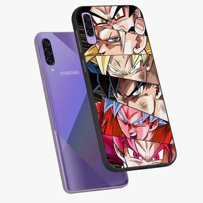 Anime Character Glass Case displayed in angled mockup highlighting colorful anime character illustration.