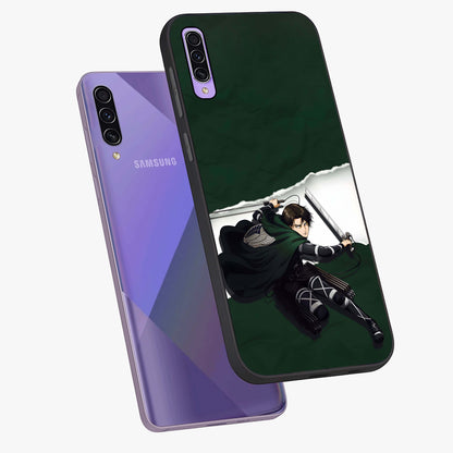 Emerald War Vanguard Glass Case displayed in angled mockup highlighting intense battle inspired design with emerald tone aesthetic.