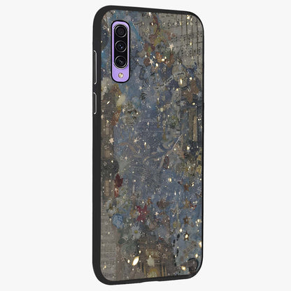 Aesthetic Astrolophia Glass Case upright view showcasing soft aesthetic theme with stylish modern look.
