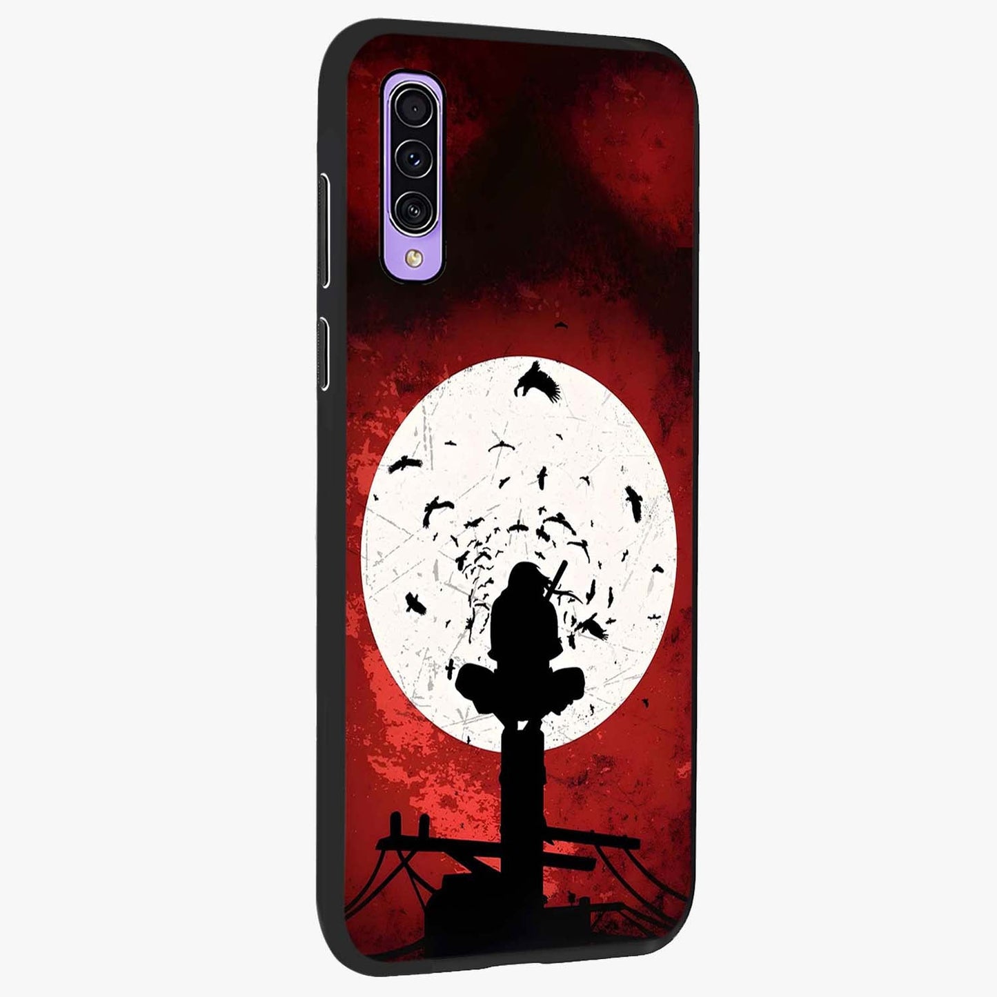 It Comes In Waves Quote Glass Case upright view showcasing calm wave artwork with motivational quote theme.