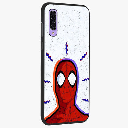 Omg Spiderman Glass Case upright view showcasing energetic superhero artwork with vibrant comic theme.
