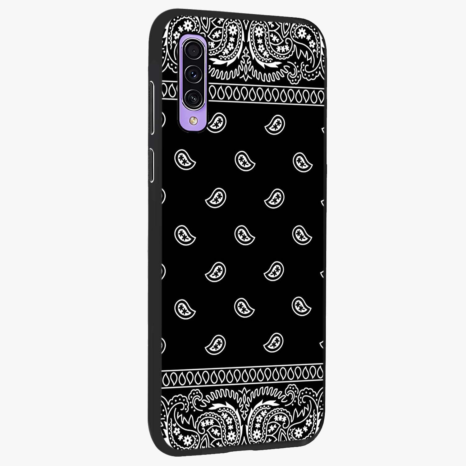 Retro Rebel Threads Glass Case upright view showcasing stylish vintage artwork with bold retro theme.