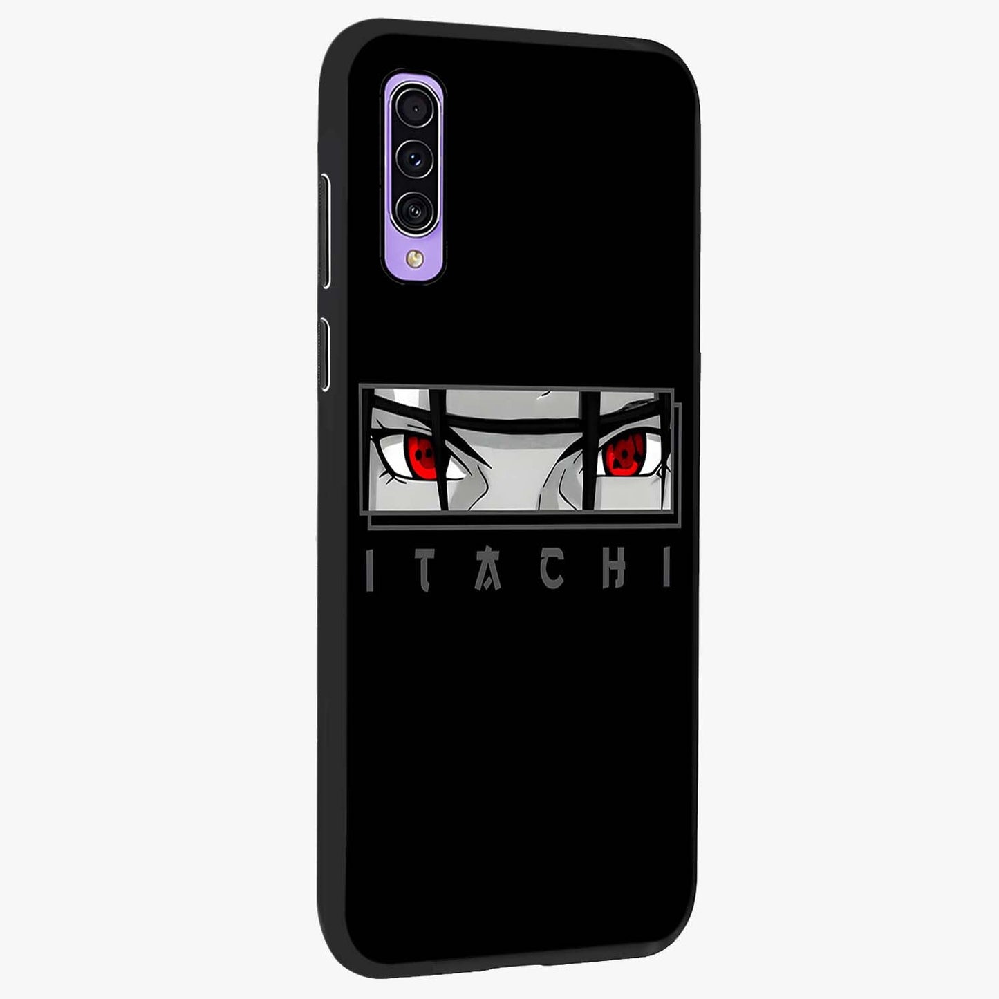 Scarlet Gaze Dominance Glass Case upright view showcasing powerful dramatic artwork with dominant artistic theme.