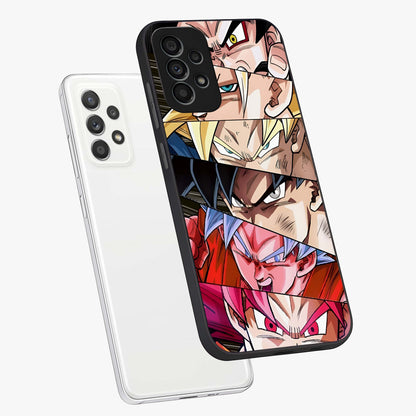 Anime Character Glass Case displayed in angled mockup highlighting colorful anime character illustration.