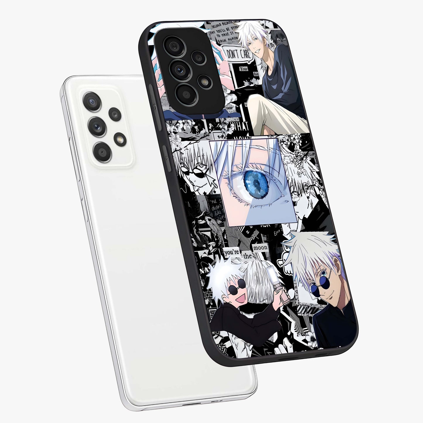 Infinity Sorcerer Chaos Glass Case displayed in angled mockup highlighting powerful magical design with fantasy aesthetic style.
