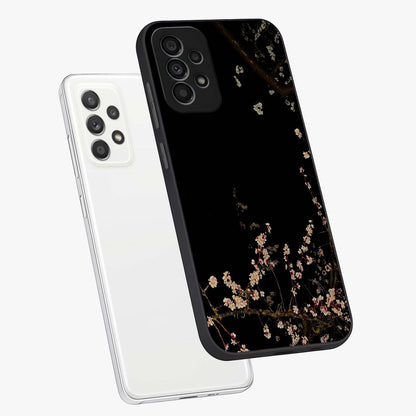Petal Moon Light With Custom Name Glass Case displayed in angled mockup highlighting delicate petal design with custom name feature.