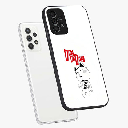 Playful Spirit Charm Glass Case displayed in angled mockup highlighting lively decorative design with playful aesthetic style.